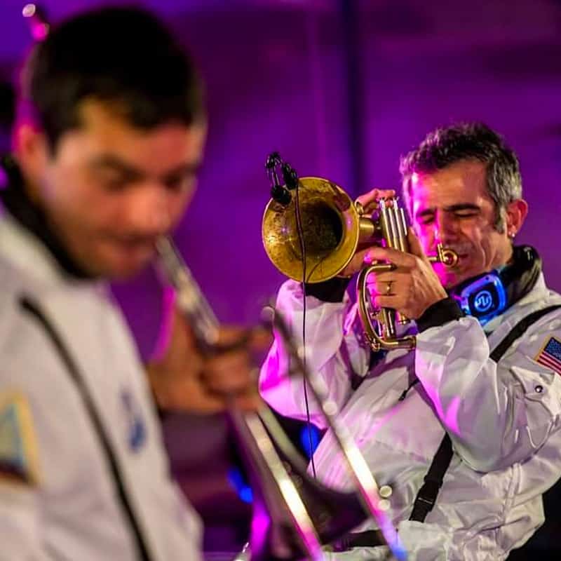 Fresu Petrella silent concert with Silentsystem headphones