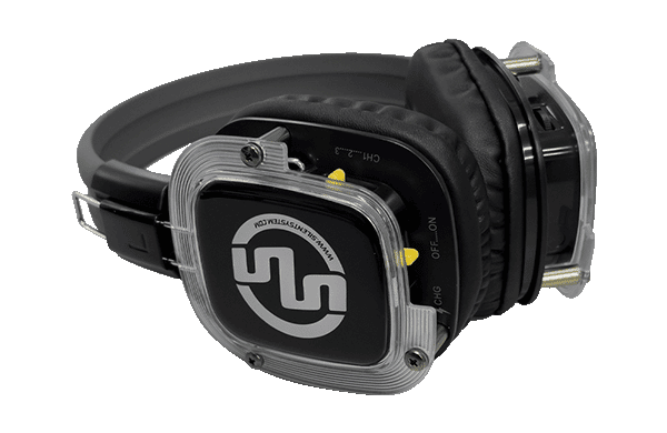 Silentsystem SX-809 silent disco koptelefoons