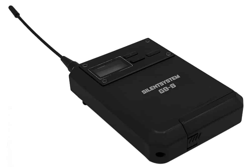 Silentsystem G9-B bodypackzender voor draadloze microfoons