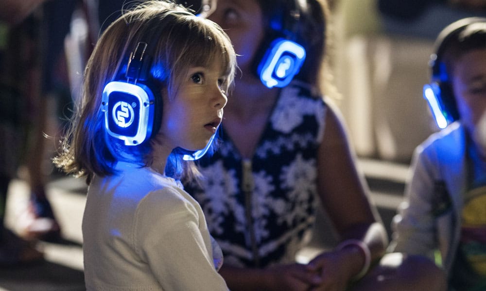 silentdisco bambini Silent disco voor kinderen