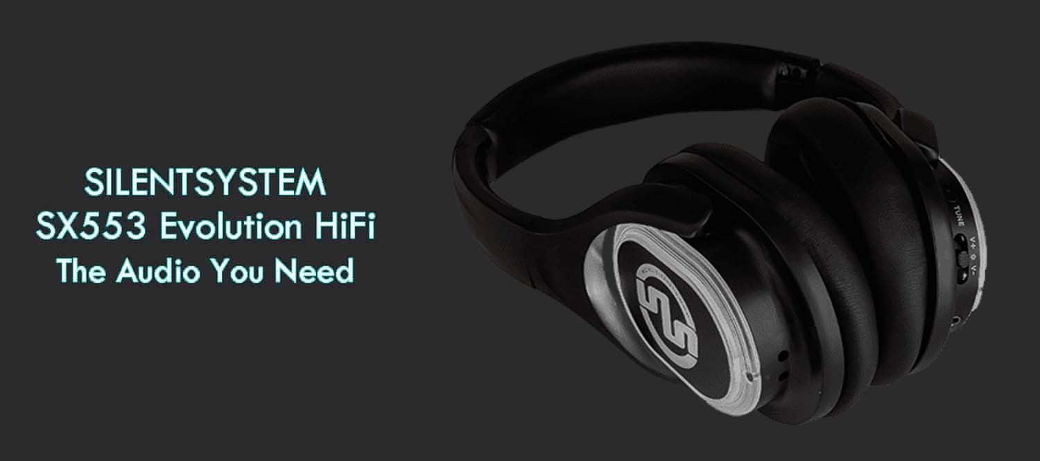 Cuffie SX553 Evolution SX553 Evolution HiFi koptelefoons met 5 kanalen