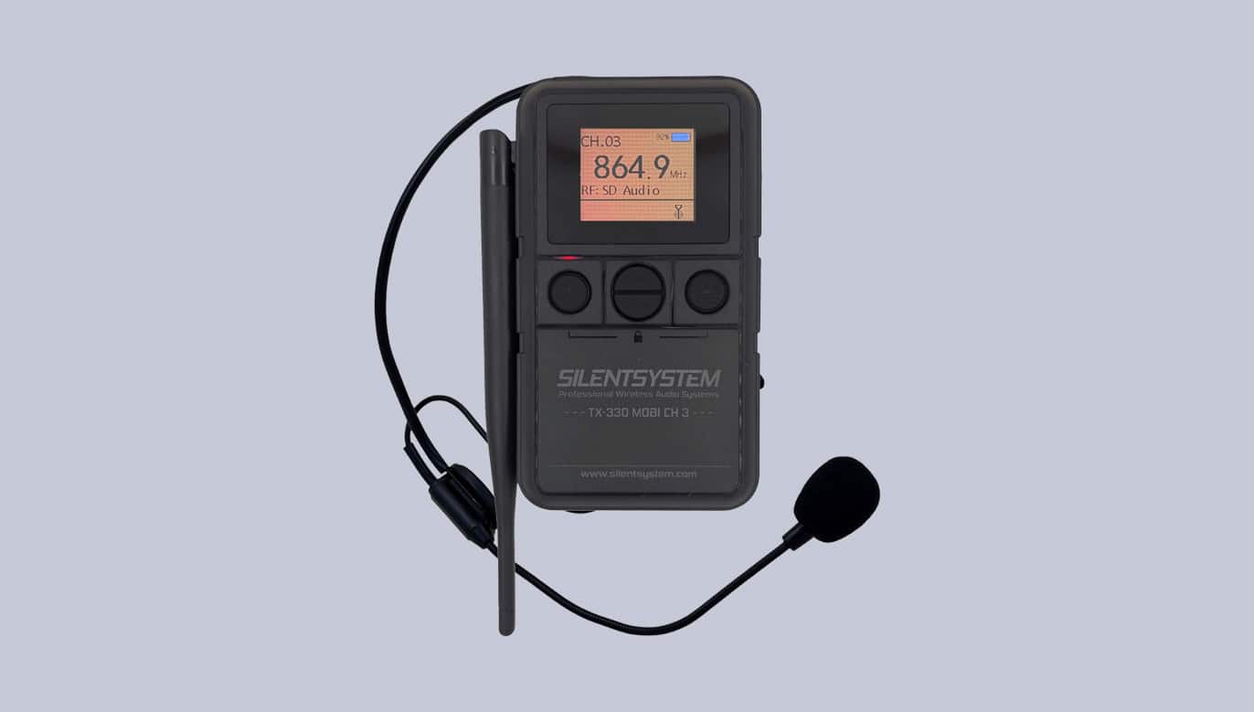 tx330-silentsystem-2025 Silentsystem TX-330 draagbare zender