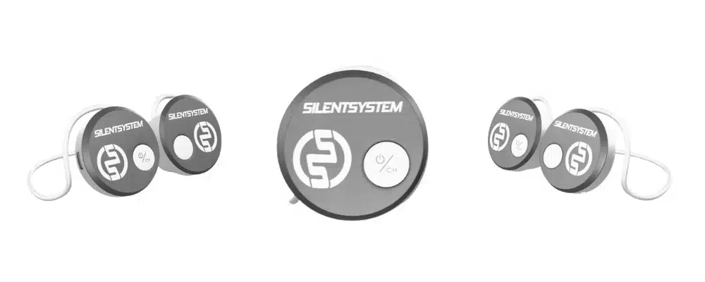 Silentsystem SX-707 – Cuffie wireless RF professionali Geregistreerd ontwerp van de Silentsystem SX-707 draadloze RF-koptelefoon