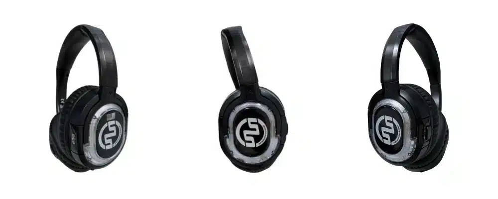 Silentsystem SX-858 – Cuffie wireless RF professionali Geregistreerd ontwerp van de Silentsystem SX-858 draadloze RF-koptelefoon